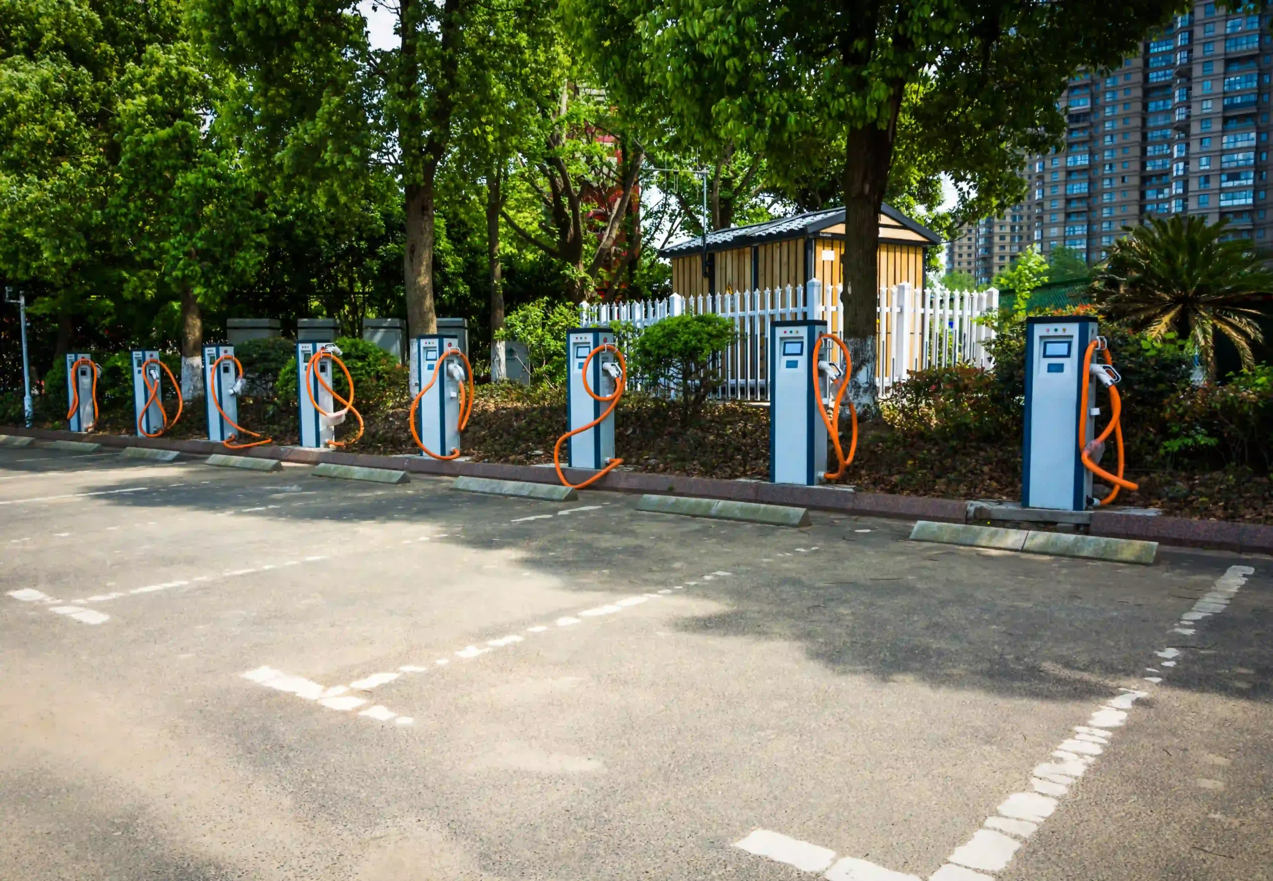 Thorough EV charging station surveys to assess installation needs and site suitability.