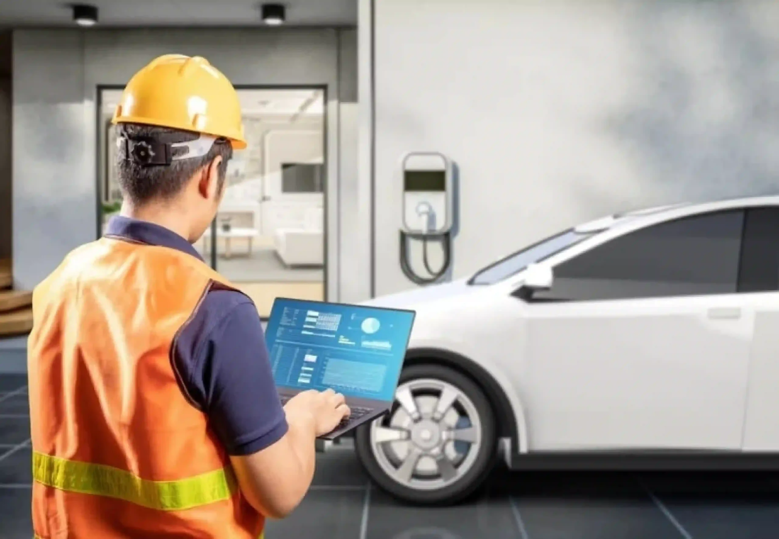 Professional installation of EV charging stations for efficient electric vehicle charging.